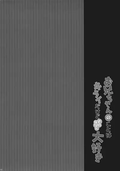 Onii-chan no Koto wa Kirai dakedo sorenari ni Daisuki2+1