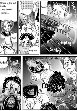 The real vore of the gaintess & Man-sucking leech fear