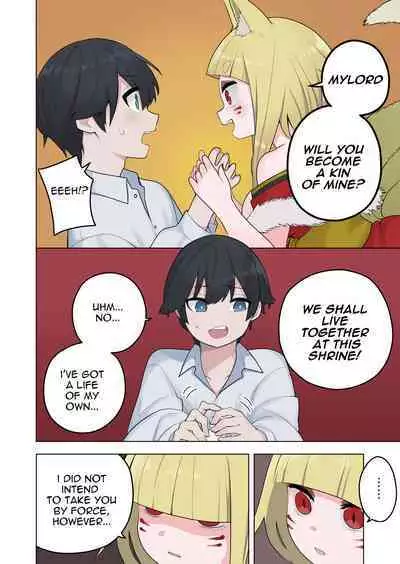 [Amuai Okashi Seisakusho (Ahoge Kinoko)] Inran Kitsune Musume no Kamikakushi [English] [Quatloco]