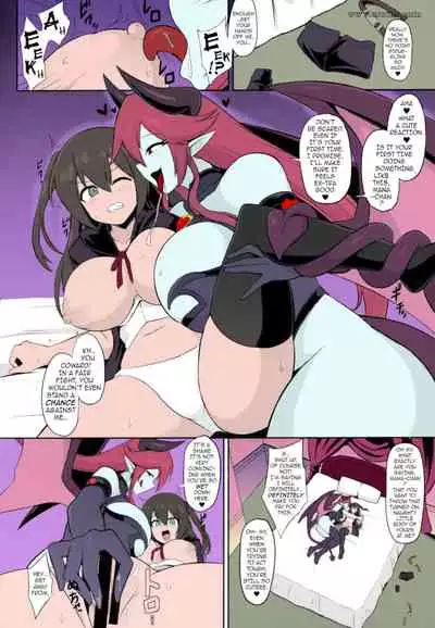 Les Inma no Inmon Kairaku Choukyou | A Lesbian Succubus’s Lust Crest Pleasure Training
