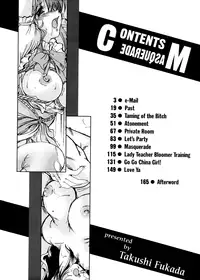 [Fukada Takushi] Masquerade [English]