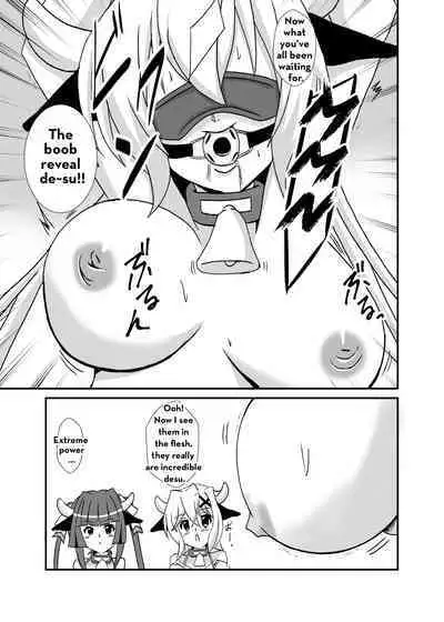 Kouhai-tachi ga Bakunyuu Senpai o Sakunyuu Choukyou Shitemita.