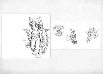 ALICESOFT ORION SCRIBBLES with CROQUIS ULTIMATE EDITION VOL.2 織音計画特別版 ラフ画集