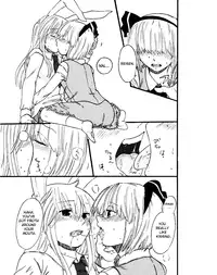 What the hell are you drawing!! Youmu x Reisen [ENG][U MAD]