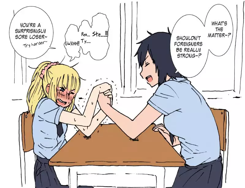 Gaijin-chan to Mushinkei Boyish-chan