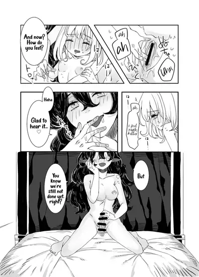 [Iwashimizuni] Futanari Onee-san to Onnanoko ga 1&2 | The Futanari Onee-san and the Young Girl's Naughty Story 1&2 [English]