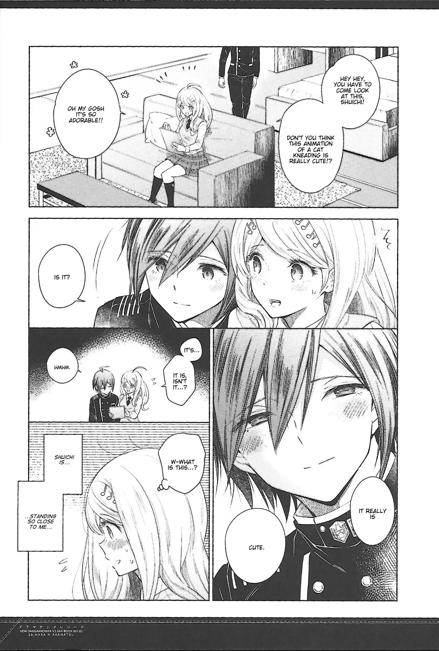 Drama Record/New DanganRonpa V3 Saihara & Akamatsu