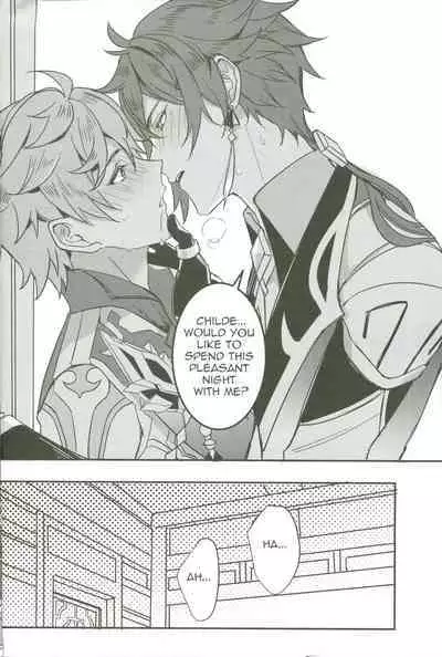 (megumignsn)The Intoxicated Harbinger and Archon (Genshin Impact)