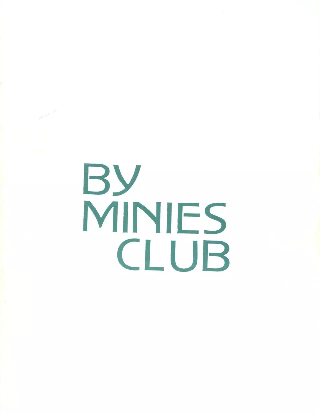Elf vermouts - Minies Club 28