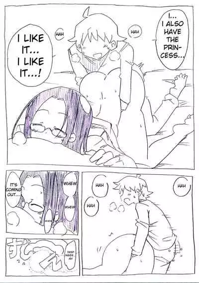 The princess is fucked in her sleep by an entourage of geeks