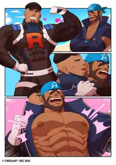 [Cresxart] PokéHunks – Rocket Blast (Pokémon) [Textless]