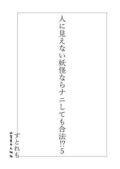 Hito ni Mienai Youkai nara Nani shite mo Gouhou!? 5