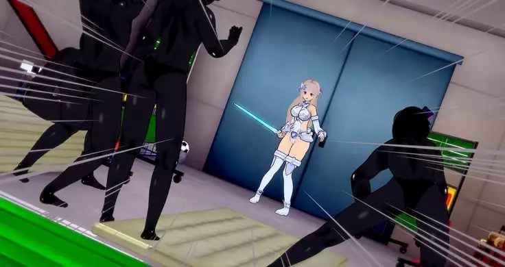 Pure White Fighting Princess Luminaria Collection First Episode