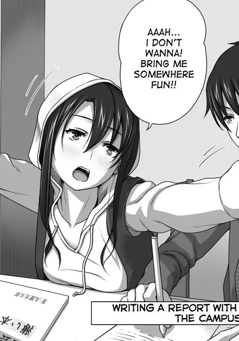 Kareshi no Me no Mae de Anal Kaihatsu Sareru + Omake