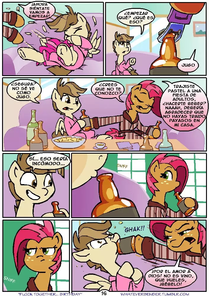 Ellos se Juntan en Cumpleaños