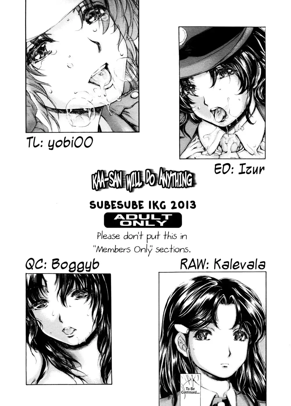 Kaa-san Will Do Anything Round 1