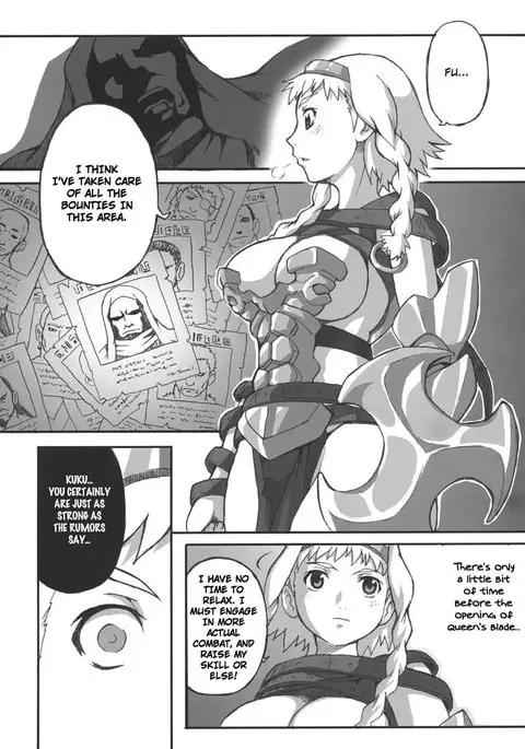 Queen's Blade and Disgaea 2 - Golden Fool