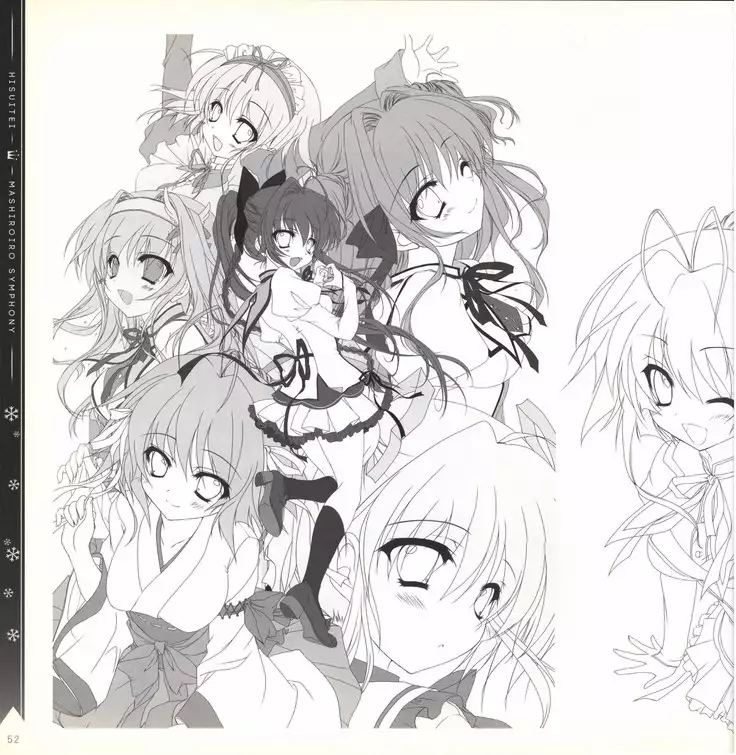 Mashiro-Iro Symphony illustration art book