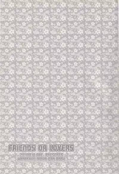 FRIENDS OR LOVERS