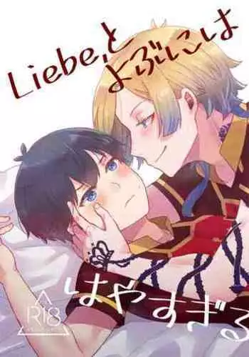 Liebe, to Yobu ni wa Hayasugiru