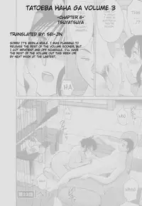 [TsuyaTsuya] Tatoeba Haha Ga 3 [English] [Sei-Jin]