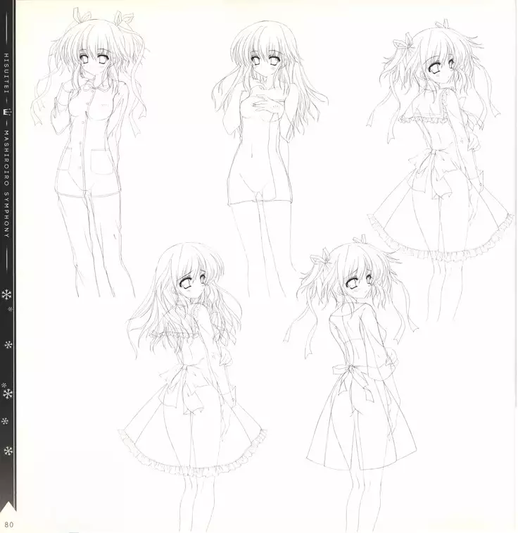 Mashiro-Iro Symphony illustration art book