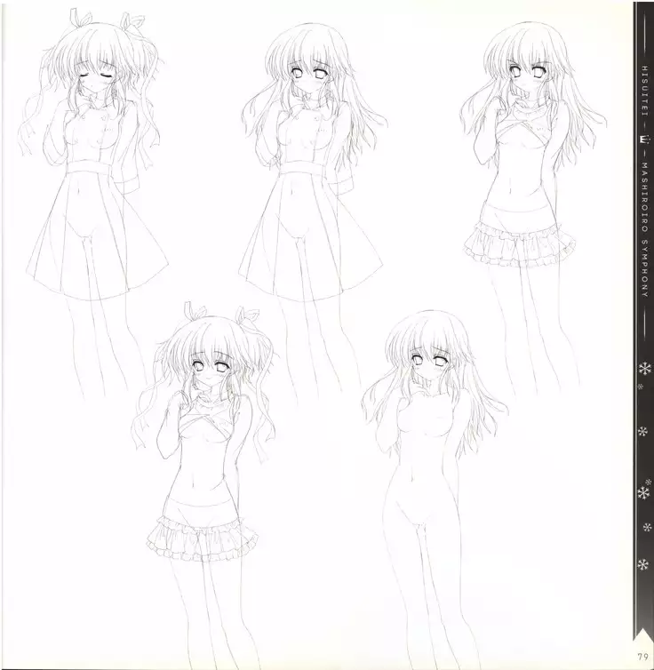 Mashiro-Iro Symphony illustration art book