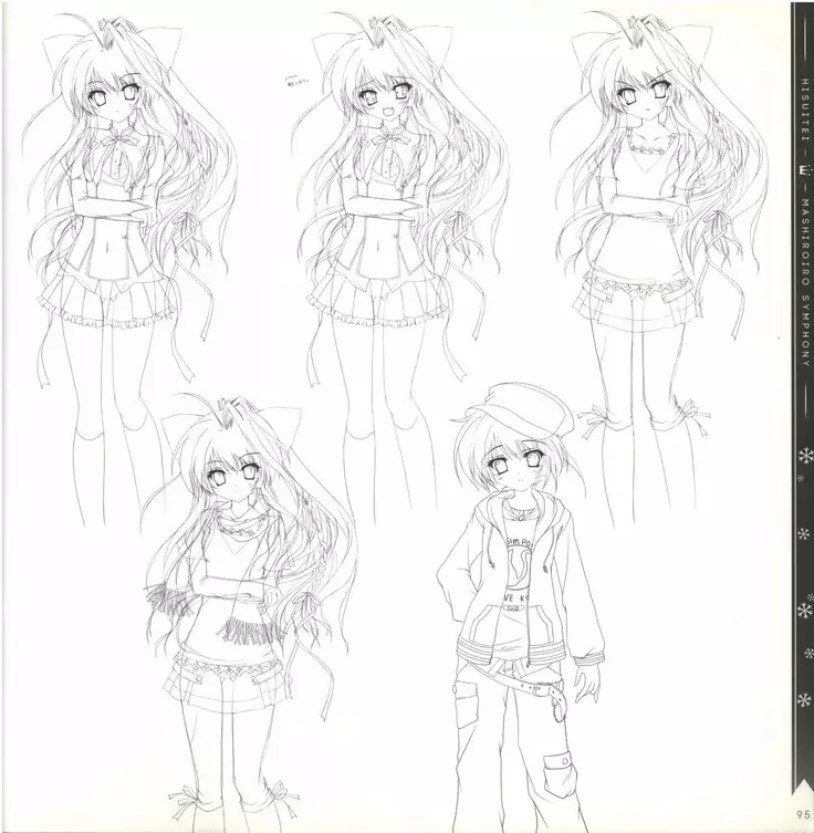 Mashiro-Iro Symphony illustration art book