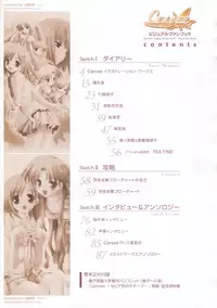Canvas Sepia iro no motif Visual Fan Book