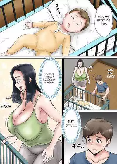 Haha no Sango Oppai ni Miserarete