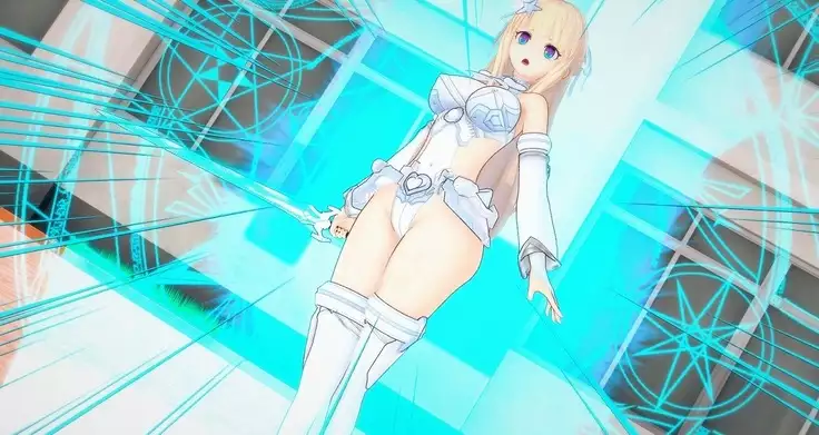 Pure White Fighting Princess Luminaria Collection First Episode