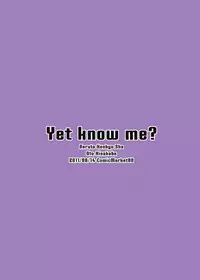 [Naruto Kenkyu Sha (Hisakabe Oto)] Yet know me? (Dream C Club) [Digital]