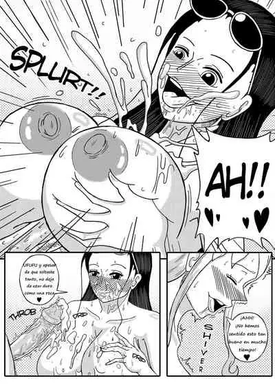 Robin x Nami: Reunión en el Thousand Sunny Spanish] Reyfollador