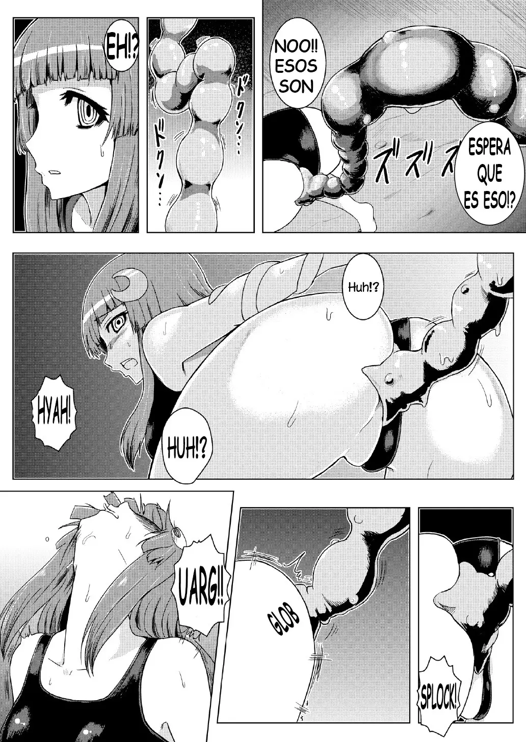 ] Sukumizu Patchouli Shokushu Jigoku | Patchouli en Ropa de Baño y El Infierno de Tentaculos