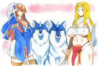 [pink-noise (Mizuiro Megane)] Holy&Beast ~Seijo to Ookami~ (Queen's Blade)