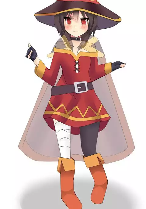 Megumin Ugoira Illust Tsumeawase