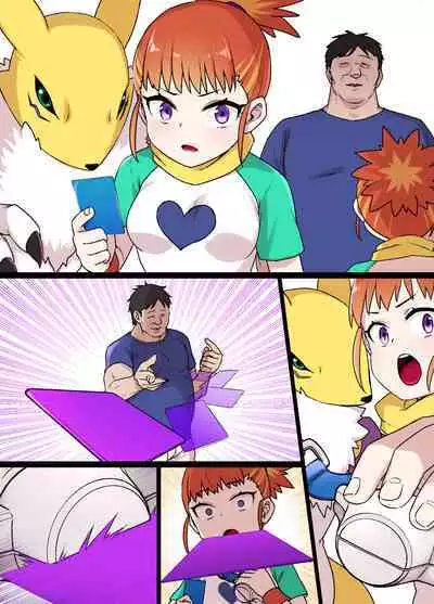 Digimon Sennou Makino Ruki & Renamon