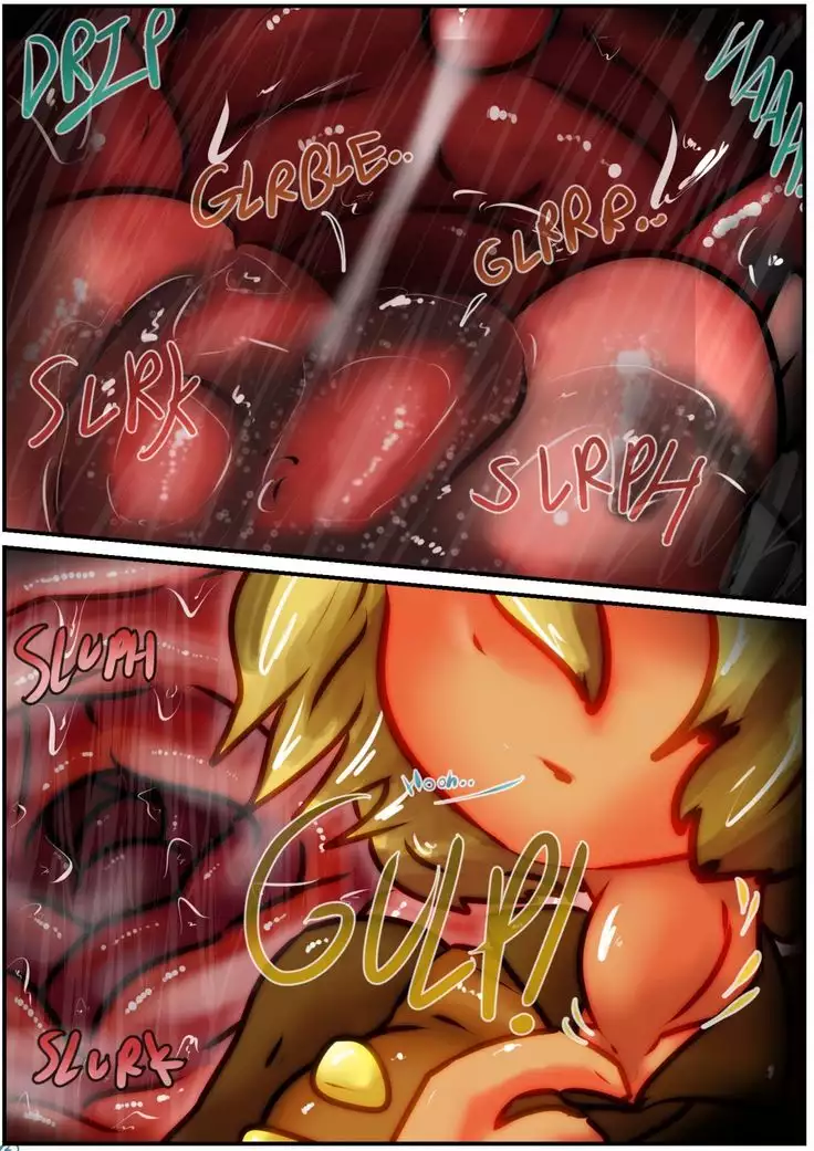 Yamame vore comic