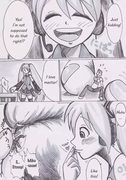 Miku ga Tabeteyanyo w