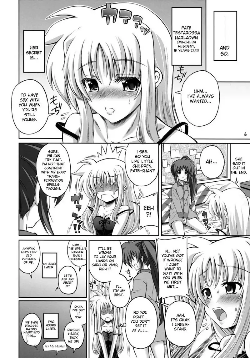 Otona Fate to Kodomo Nanoha