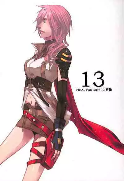 Final Fantasy 13 Fan book (cranberry hearts)