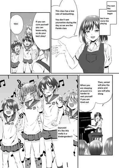 Bedwetting brother needs a diaper