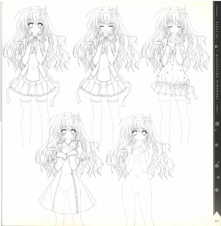 Mashiro-Iro Symphony illustration art book