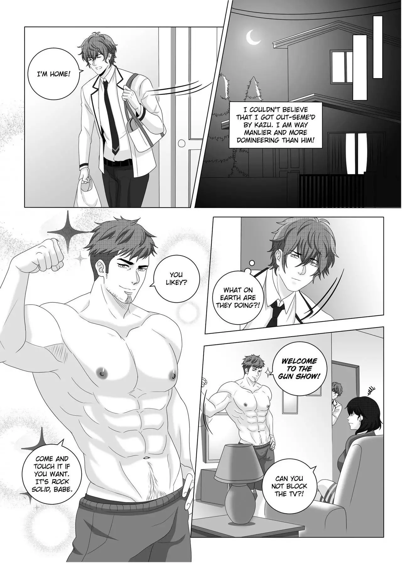 Fujoshi Trapped in a Seme's Perfect Body 3, 4