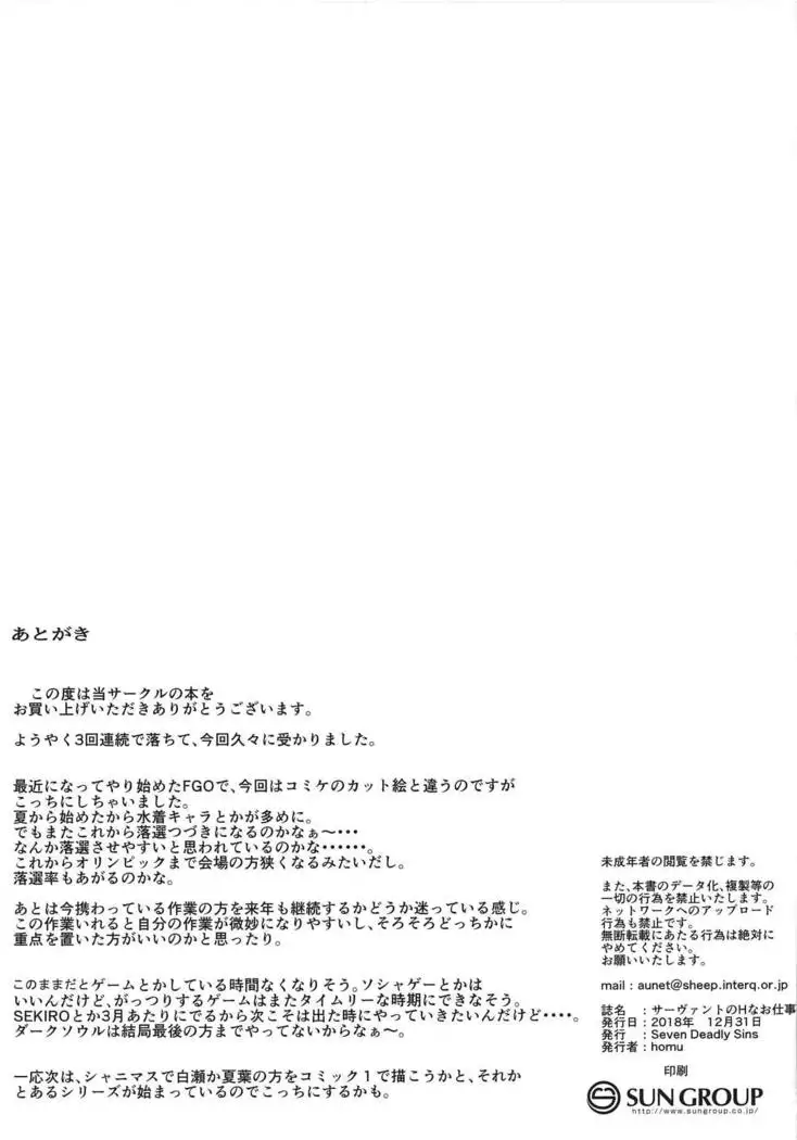 Servant no H na Oshigoto