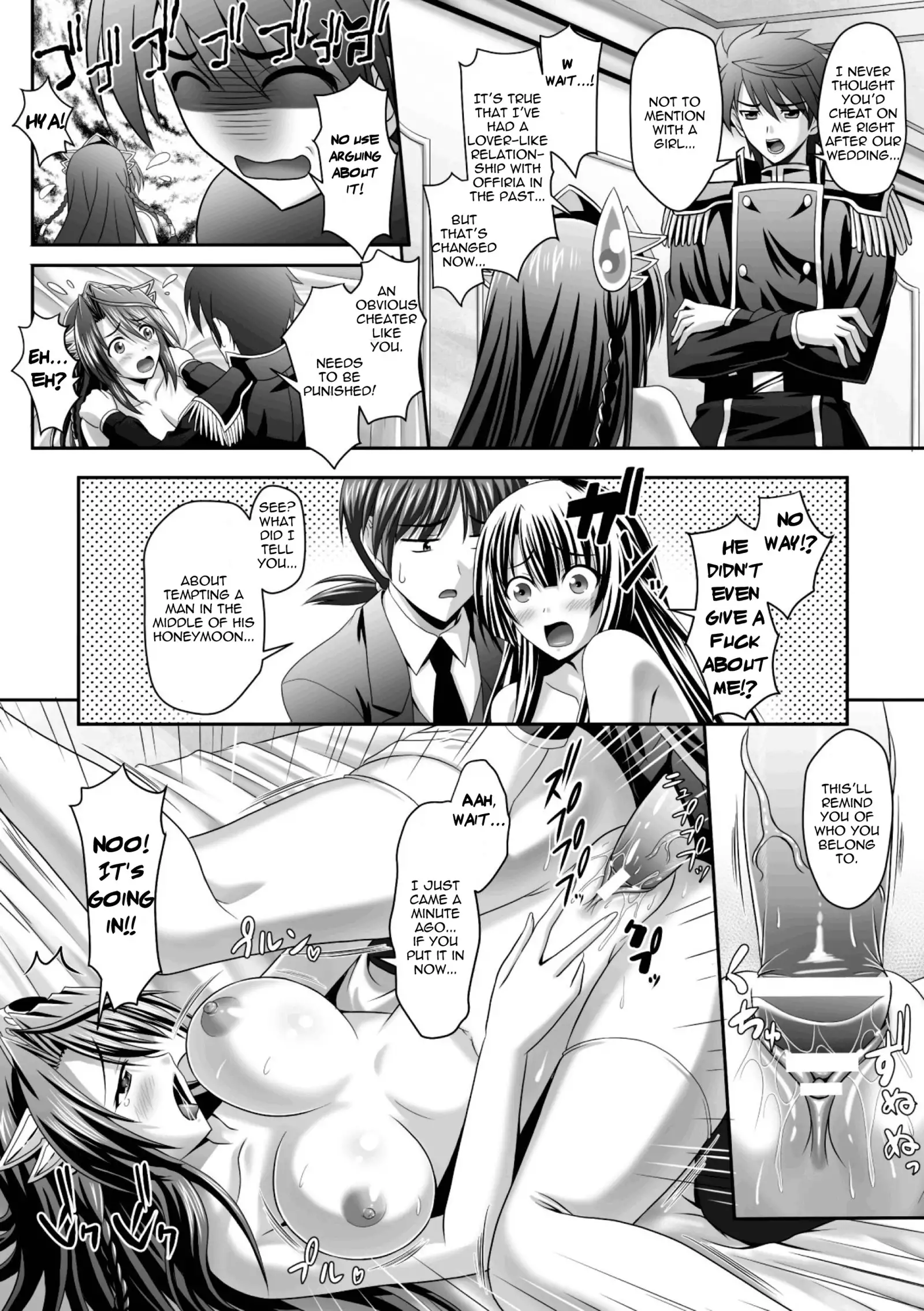 Harem Wedding The Sweet Honeymoon Ch. 1-6