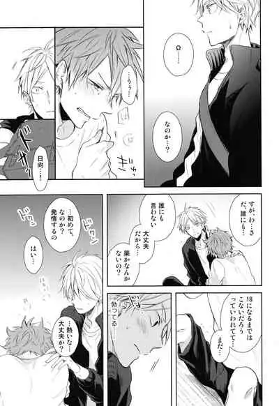 (HaruCC21) [catsnake (75)] Amai Mitsu to Yasashii Kemono Zenpen (Haikyuu!!)