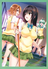 [Yabuki Kentaro] To Love-Ru -Trouble- Darkness Artbook Harem Gold