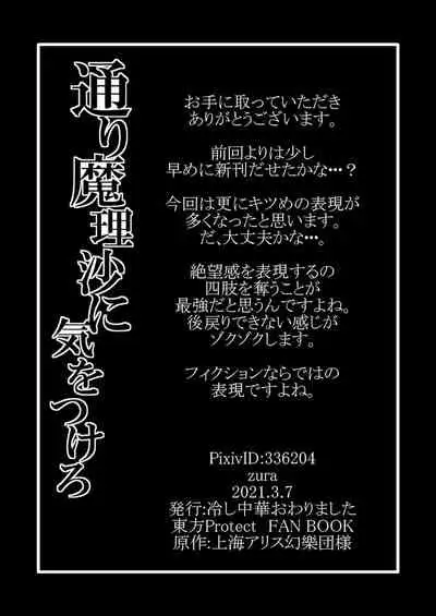 [Zuru] Marisa's thrill - Take care of yourself - 通り魔理沙にきをつけろ - Part 4