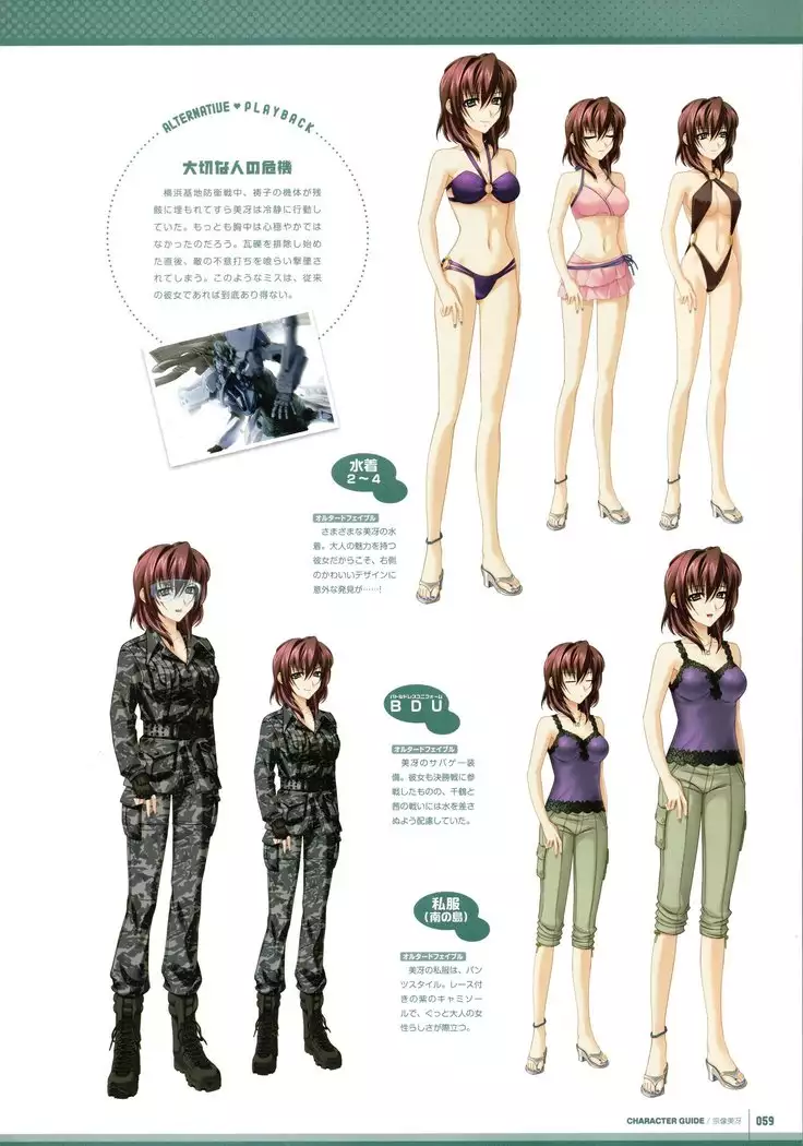Muv-Luv Supplement & Altered Fable Memorial Art Book